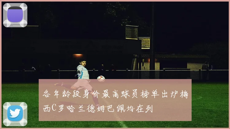 各年龄段身价最高球员榜单出炉梅西C罗哈兰德姆巴佩均在列